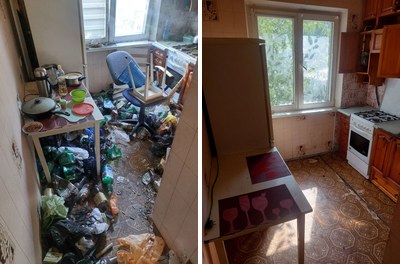 Уборка квартиры после квартирантов в Минске — до и после